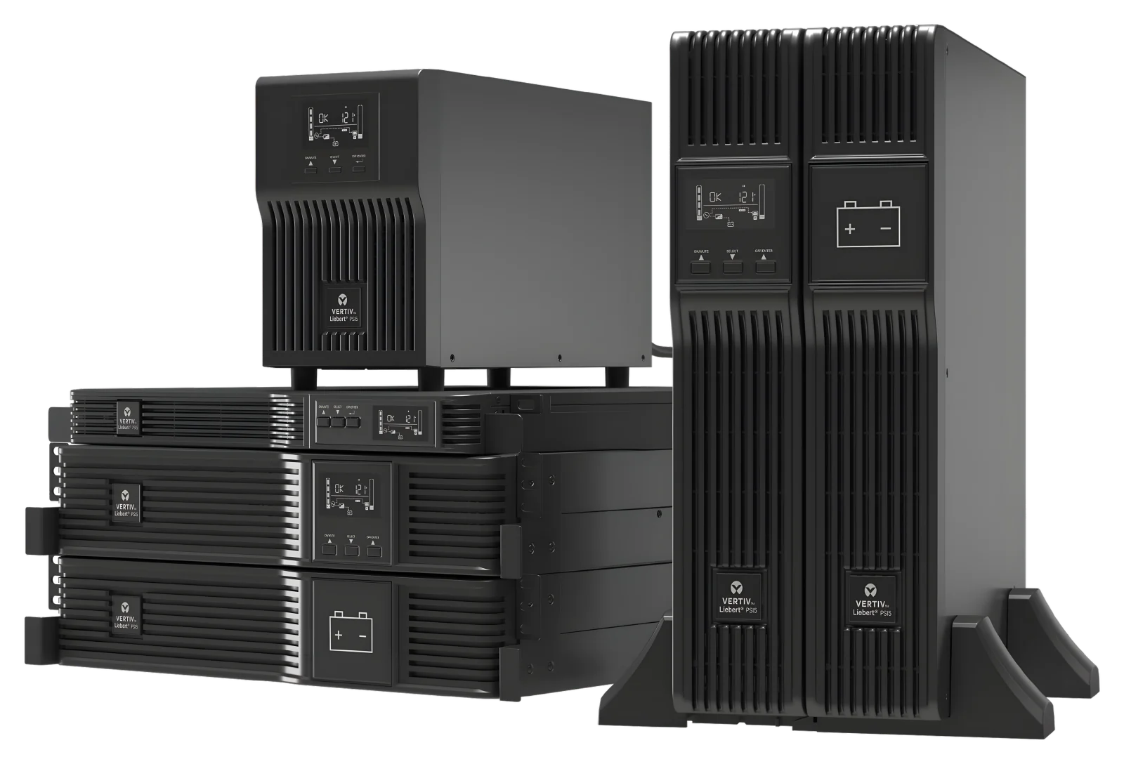 UPS Vertiv Liebert PSI5, interactivo de línea para rack o torre